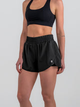 Albert Park Black Running Shorts
